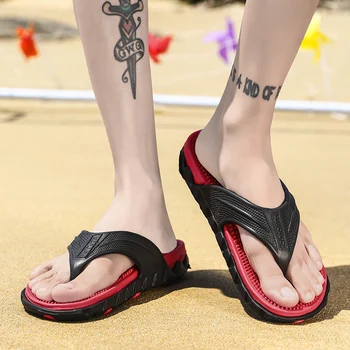 La NewSummer Moda Barbati Papuci Sandale Papuci De Moda Pantofi De Plaja Si Masaj Baie, Papuci Casual, Pantofi De Sex Masculin