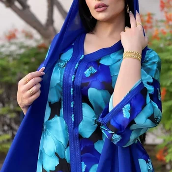 Robe Longue Satin Djellaba Femme Abaya Dubai, Turcia, Islam, Musulman Mult Hijab Rochie de Abayas pentru Femei Jelaba Rochii Caftan Arabe