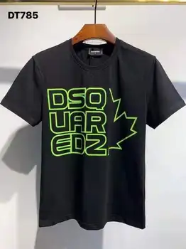 2021 cu mânecă Scurtă T-shirt pentru Bărbați Imprimare Tendință de Moda D2 de Vară pentru Tineret Tricou DT785