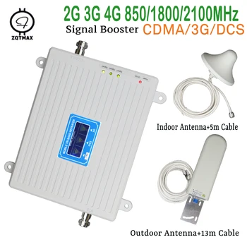 850 1800 2100 2G 3G 4G mobile amplificator de semnal gsm repetor telefon mobil umts celulare amplificator cu piscină interioară antena seturi