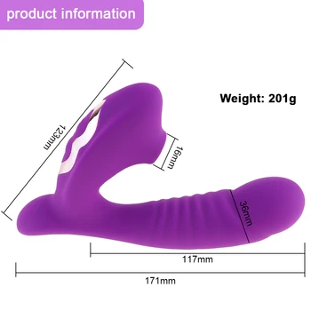 Clitoridiana Supt G Spot Vibrator Vibrator cu 10 Moduri de Puternice Clit Sucker Reîncărcabilă Stimulator Clitoris Jucarii Sexuale pentru Femei