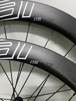 CXL 50mm roți de biciclete de carbon ud matt decisiv 700C disc roți de bicicletă 24-24H spițe shiman-0 11s realizate în taiwan în stoc