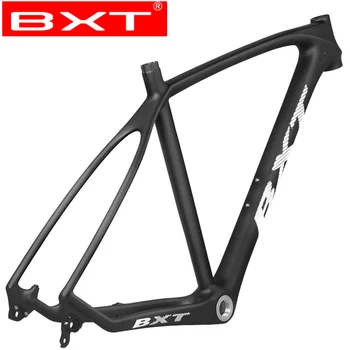 BXT Carbon MTB Cadru de biciclete 29er munte biciclete frameset 29inch carbon BSA cadru 3K țese nici logo-ul de frână disc 160mm