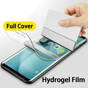 Clar Deplină Acoperire Moale Invizibil Hidrogel Film pentru Samsung Galaxy Nota 20 10 9 8 ultra S20 S10 S9 S8 Plus Lite S10E 5G 100buc
