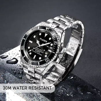 Mens Ceasuri PLADEN Top Brand de Lux Rolexabel Cuarț Ceas Pentru Bărbați Complet din Oțel Inoxidabil Ceas rezistent la apa se arunca cu capul Relógio masculino