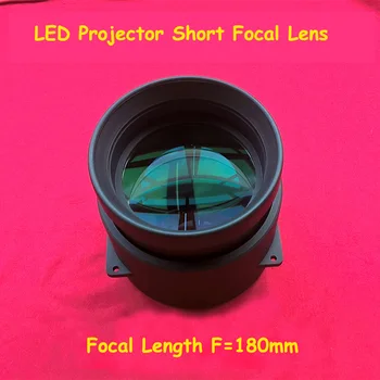 Chineză LED Proiector Universal Scurt Focală a Obiectivului F=180mm DIY de Înaltă Definiție de Proiecție Piese de Schimb Sticla