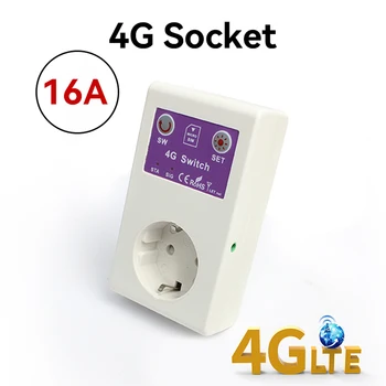 SC1-WLTE-TVC 4G 16A Smart Home Priză de uz Casnic LTE APP Telecomenzi de Control Priza de Putere Comutator Pentru Acasă Încălzitoare de Apă Electrice Lampă