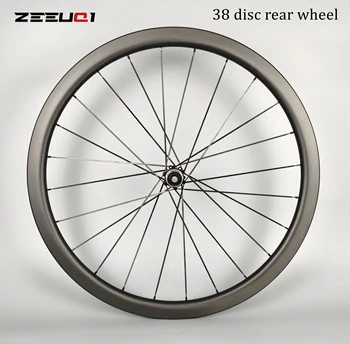 700C Road biciclete de carbon roțile din Spate 38 adâncime disc de frână Clincher/Tubeless/Tubulare cu Shiman0 11 viteze UD mat