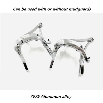 Pliere biciclete de frână clemă C tip 7075 aliaj de aluminiu ax de titan pentru biciclete brompton din față și din spate clip