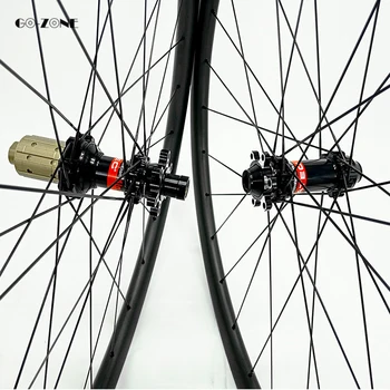 MTB 29er carbon jante asimetrice 40 x 25 mm sunt tubeless roată de bicicletă novatec D411SB D412SB 100X15 142X12 munte disc osie