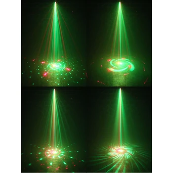 F&G 5 in 1 proiector cu LED-uri de scena profesionist stroboscop cu laser fascicul de lumină DMX albine ochi potrivit pentru DJ disco muzica de petrecere lumină