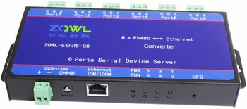 6-Modul RS485 Serial Port Server/Port Serial pentru Rețea/Gateway Modbus