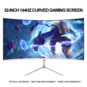 Rezoluție 4K 144hz 27inch pc monitor de gaming Curbate monitor lcd 1080p montare pe perete display