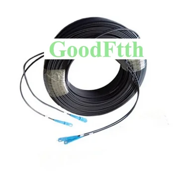 Fibra Optica Picătură Cablu Patch Cord SC-SC UPC SM G657a O. D. 3X2mm 2cores GoodFtth 100-500m