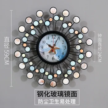 Design Modern Ceas de Perete Mare Nordice Lux Uriaș Tăcut Perete Ceas Noutate Creative Zegar Na Sciane Decor Acasă DE50ZB
