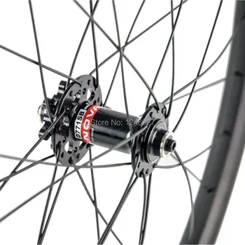 Fierbinte de Vânzare Biciclete MTB de Carbon Roți de 27.5 ER Adâncime 25 mm 35 mm Lățime de Carbon Roți de Biciclete de Munte Hookless