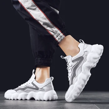 Cald haimana brand scarpe vânzare de moda pânză de agrement minimalist alunecare om casual alb mens sport 39 anti mocasini pantofi slip-on