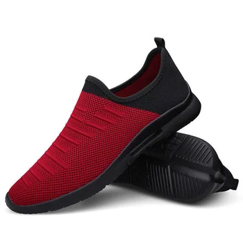 Mens Casual Pantofi pentru Bărbați Slip-on Ciorap Adidași Respirabil Lumina Leisue de Mers pe jos de Jogging, Tenis de Funcționare Masculino Adulto Barbati Adidasi