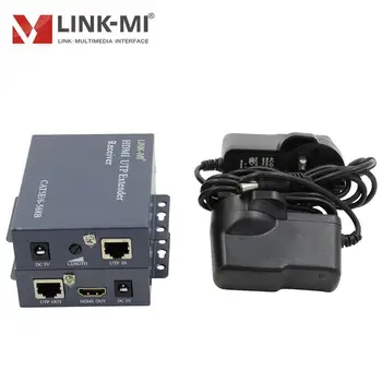 100M 200M HDMI Emițător și Receptor Printr-o Singură Cat5E Cat6 cablu pentru TV HD 3D 1920x1080@60HZ Rază Lungă Video digital Audio