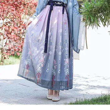 Chineză Tradițională Femei Hanfu Elegant Dinastiei Han De Performanță Etapă Flok Dans Îmbrăcăminte Vechi Zână Costum De Prințesă