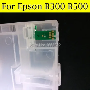 Gratuit Posta Cartuș de Cerneală Pentru Epson B500DN B300 B310 B510DN Imprimanta Cu T6171-T6174 chip-uri Resetabile