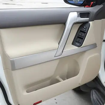 4buc Masina ABS Usa de Interior Decor Panel Ornamental pentru Toyota Land Cruiser FJ150 Prado 150 2010-2018