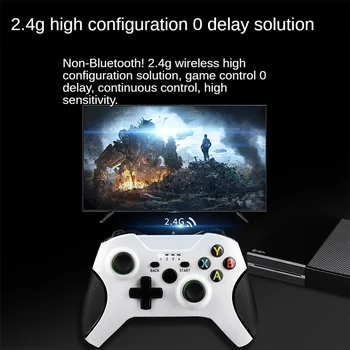 Noi Pentru Xbox Bluetooth 2.4 G Controler Gamepad Joystick-Ul Pentru Xbox One Dual Vibration Joc Controler Gamepad Joystick