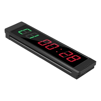 Programabile cu LED Temporizator Ceas Cronometru Sport pentru Sala de Fitness UE Plug