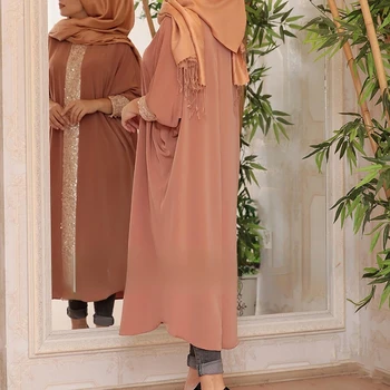 Vestimentar musulman Ramadan Rugăciune Abbaya pentru Femei Dubai arabă turcă Robă Lungă Retro Rochie Islamic Haine de sex Feminin Abaya