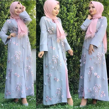 Musulman Cardigan Hijab Rochie De Turci Îmbrăcăminte Islamic Abaya Pentru Femei Caftan Dubai Caftan Oman Halat Djelaba Femme