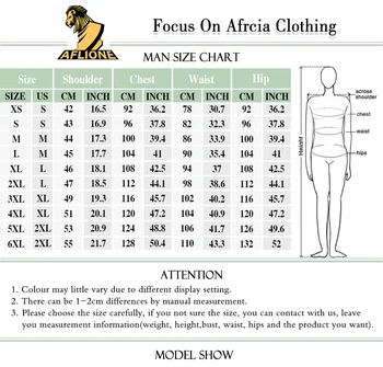 Dashiki Oamenii din Africa Maneca Lunga, Paltoane și Pantaloni de Două Bucata Costum de Moda Bluza Trening v2116078