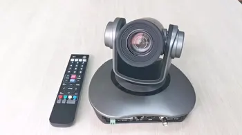Controlul 1080P 12x zoom optic de 360 de grade, sistem video pentru conferințe PTZ Camera video conferință terminal