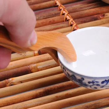 500Pcs/Lot Vânzare Fierbinte 17,5 cm Bambus Naturale ceai clip Manual Carbonize ceai Penseta scoop Top Grad Chineză Ceai Bambus Bastoane