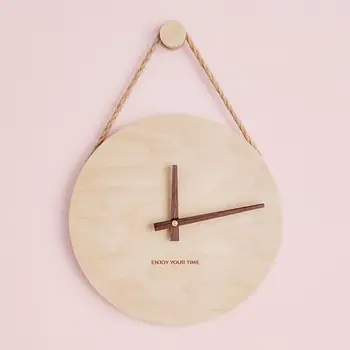 Creative Ceas De Perete Din Lemn Nordic Japonez De Vânzare Fierbinte Creative Ceasuri De Origine Camera De Zi Ceas De Decor WallClock Bucătărie, Ceas
