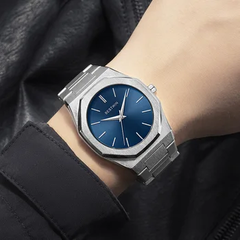 Lux Casual Încheietura Ceasuri pentru Barbati Design Creativ Chronograph Ceas din Oțel Inoxidabil Cuarț Ceas Masculin Ceas Cadou de Anul Nou
