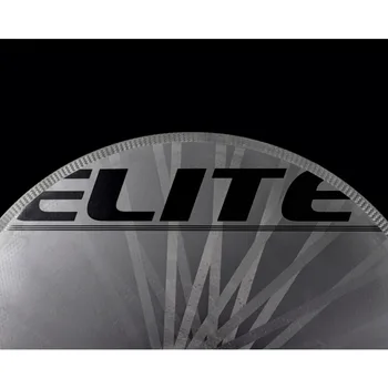 ELITEWHEELS Triatlon Roți din Carbon 700c 25mm Wide Tubeless Compatibil cu Unelte Fixe/drum Hub Pentru Piesa/Sosea Roată de Bicicletă