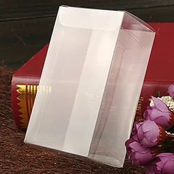 200pcs 4x8x10 Bijuterii Cutie de Cadou Clare Cutii Cutie de Plastic Transparent de Depozitare din Pvc Ambalaj Cutie Display Pvc Boxen Pentru Miercuri/crăciun