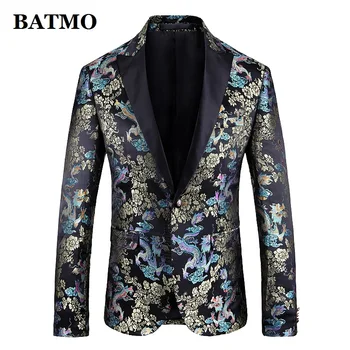 BATMO 2020 new sosire moda de primăvară flori imprimate sacou casual, jachete bărbați,bărbați imprimate jachete ,1932