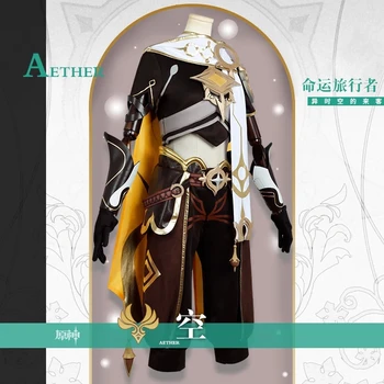 PENTRU că-HoHo [Personalizat] Anime Genshin Impact Eterul Joc Costum Frumos Uniformă Cosplay Costum de Halloween Petrecere de Carnaval Costum Bărbați