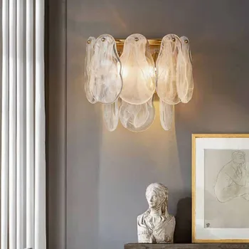 Franceză Lumina Vintage De Lux Stil Palat Lampă De Perete Camera De Zi Dormitor Studiu Condus De Iluminat
