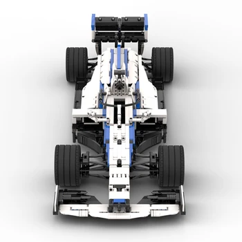 MOC-47392 Masina de F1 pentru 2020 Sezonul W43 Este Compatibil cu Cea mai Nouă Tehnologie RC Urmări Roadster