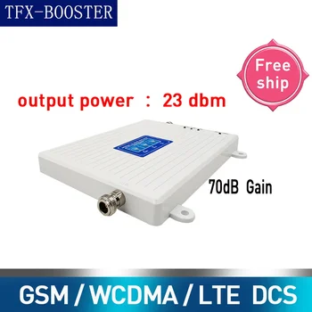 TFX-BOOSTER 900/2100/2600MHZ GSM, WCDMA, LTE Telefon Mobil Semnal de Rapel Obține 70db 2G 3G 4G LTE 2600mhz Repetor Telefon Mobil Booster