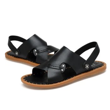 Cauciuc cuplu hombre sandale-men sandalias sport sandalia moda romanas roman flip sandels sandale de vara verano purta Om ete