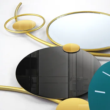 Simplu și Modern Ceas de Perete Ceas de perete Acasă Decorare Arta de a Dezactiva Ceasuri de perete decor acasă Viziona 3D de Decorare Perete Transport Gratuit