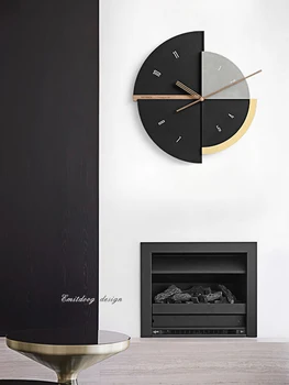 Lux Ceas de Perete cu Design Modern Mari 3d Ceasuri de Perete Decor Acasă Lemn Creative Ceasuri Camera de zi de Decorare Idei de Cadouri