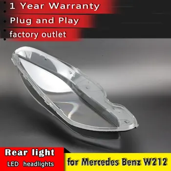Potrivit pentru Mercedes Benz W212 far acoperi 14-15 Mercedes Benz E-class faruri capacul lămpii caz