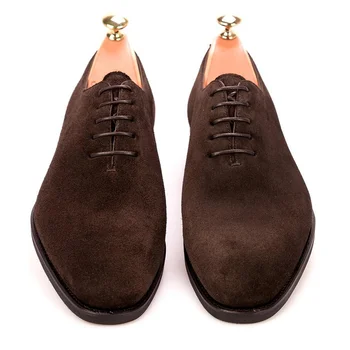 Oxford Mirele Rochie De Mireasa Formale Mai Buni Pantofi Office Original Dantela-Up Piele De Căprioară Pantofi De Designer