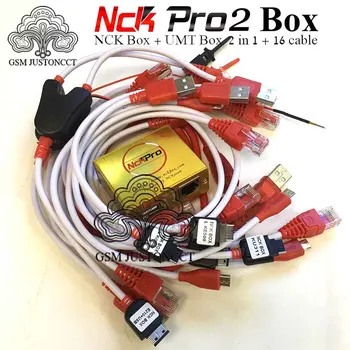 2020 Cel mai Nou Original NCK Pro NCK box Pro 2 cutie ( suport NCK+ UMT 2 in 1) Ultimate Multi-Instrument ForHuawei +15 cabluri