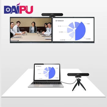 DP-GO8PRO AI de Urmărire Automată și Auto focus Trei-în-un Sistem de Video-Conferință cu 2K HD Camera