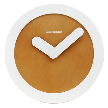 Nordic Minimalist Ceasuri de Perete Living Modern Agățat de Lemn Alb Bule Ceas de Perete Vintage Retro 3d cu Ridicata Reloj De Pared